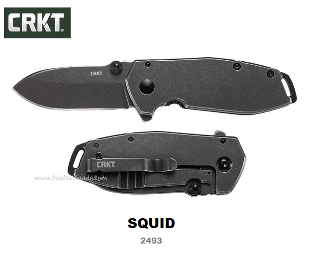 CRKT Squid Flipper Framelock Knife, Assisted Opening, CRKT2493